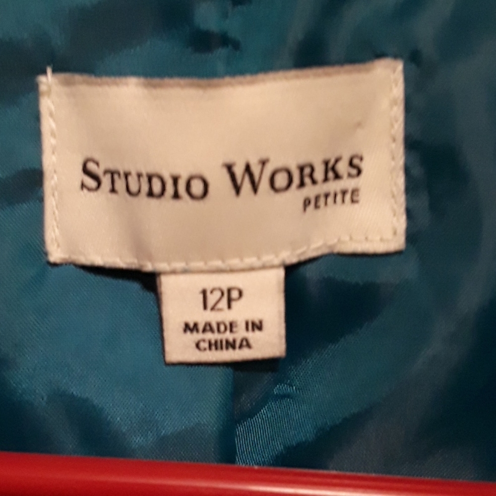 Turquoise Studio Works Jacket SZ 12P - Picture 5 of 10